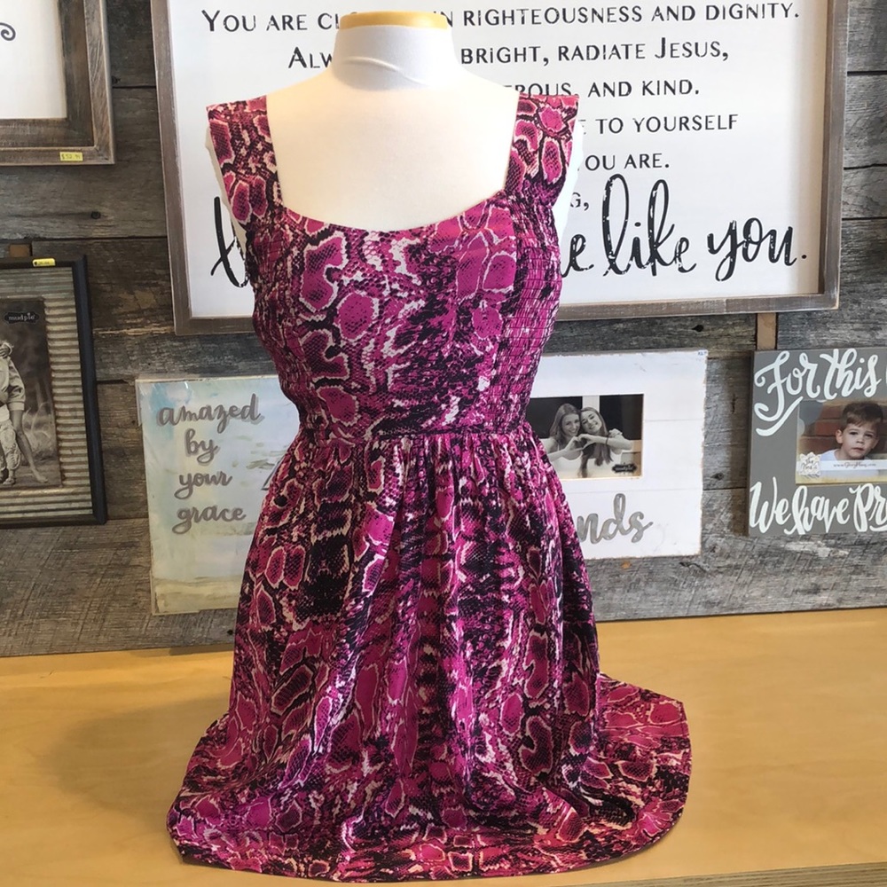 Size Small Snakeprint Dress